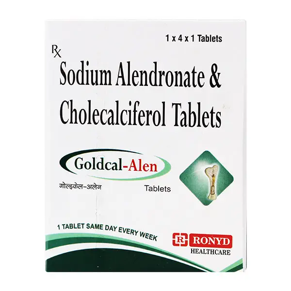 Goldcal Alen 70mg/5600IU Tablet